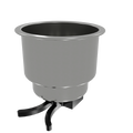 Muddycreek Tackle Track Mount Cup Holder