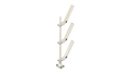 Vertical Tree with Triple Adjustable Rod Holders