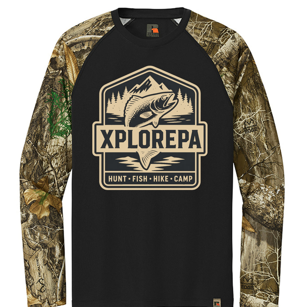 Black/ Realtree Edge - RU151LS - FRONT