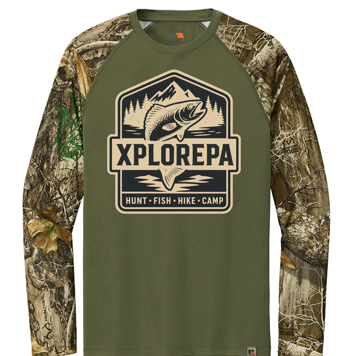 Olive Drab Green/ Realtree Edge - RU151LS - FRONT