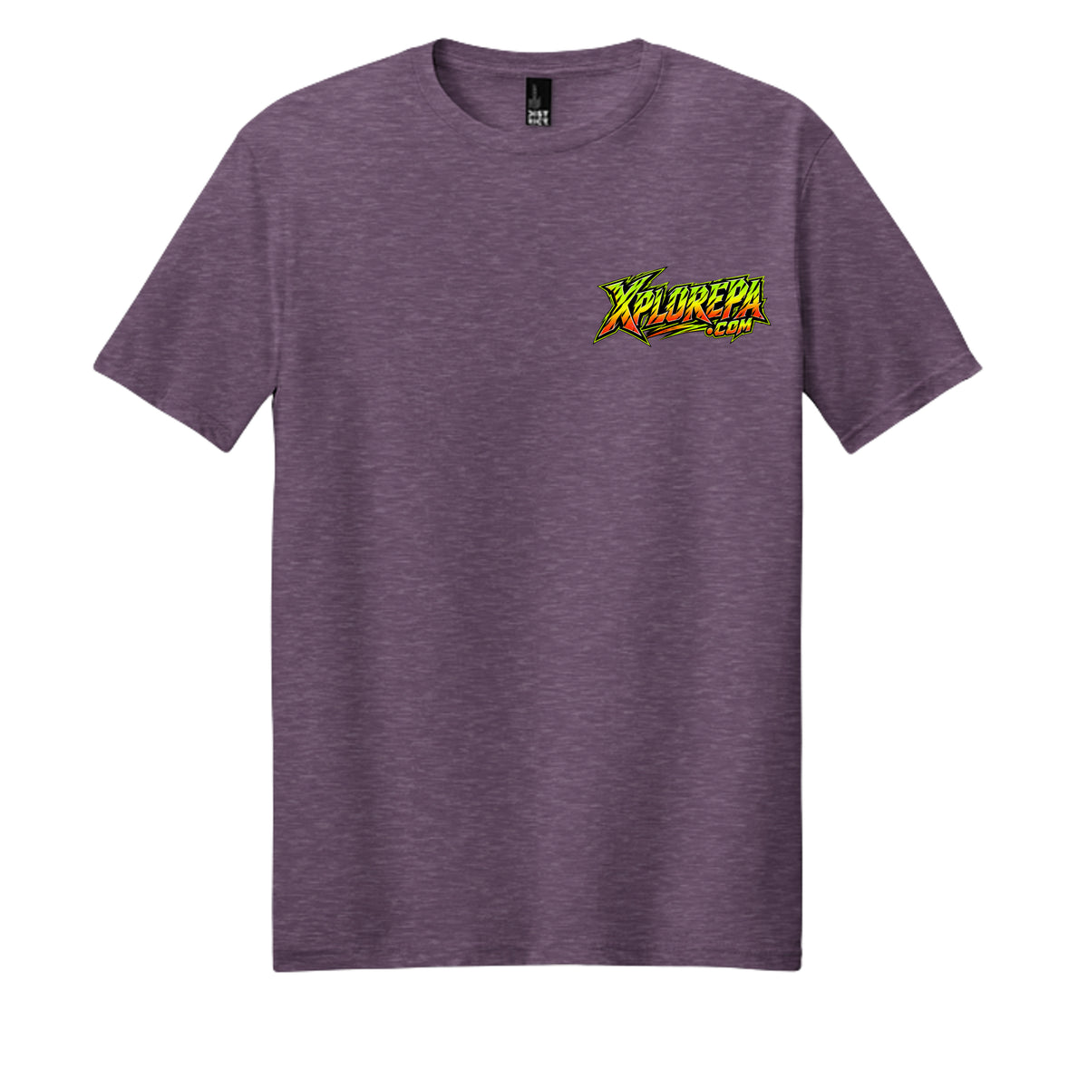 Heathered Eggplant - DM108 - FRONT
