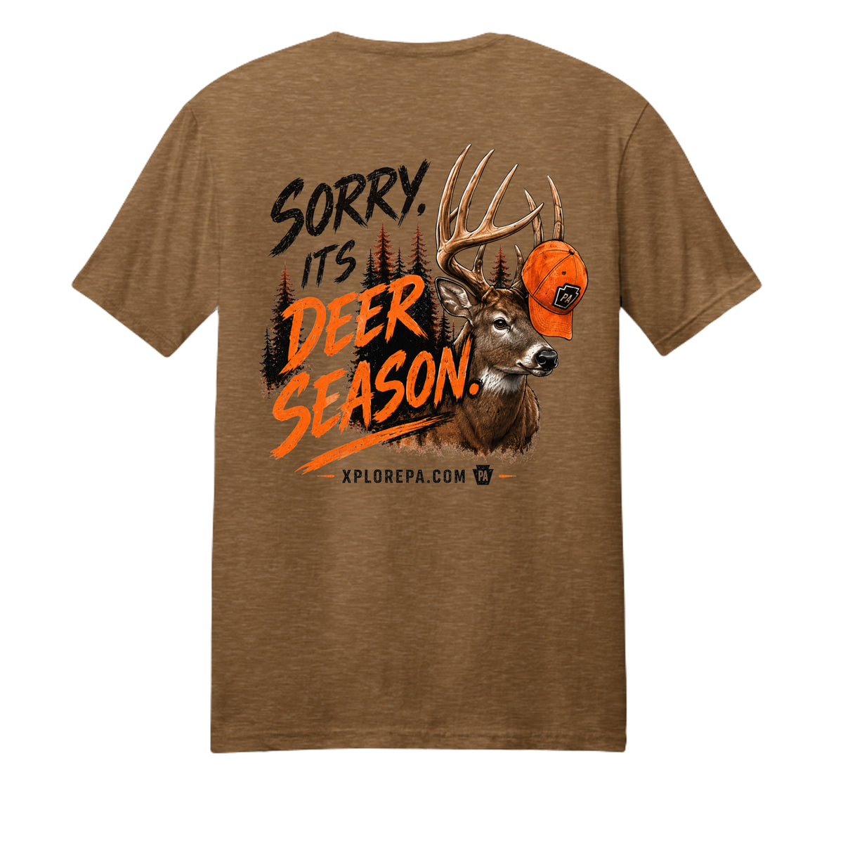 Duck Brown Heather - DM108 - BACK