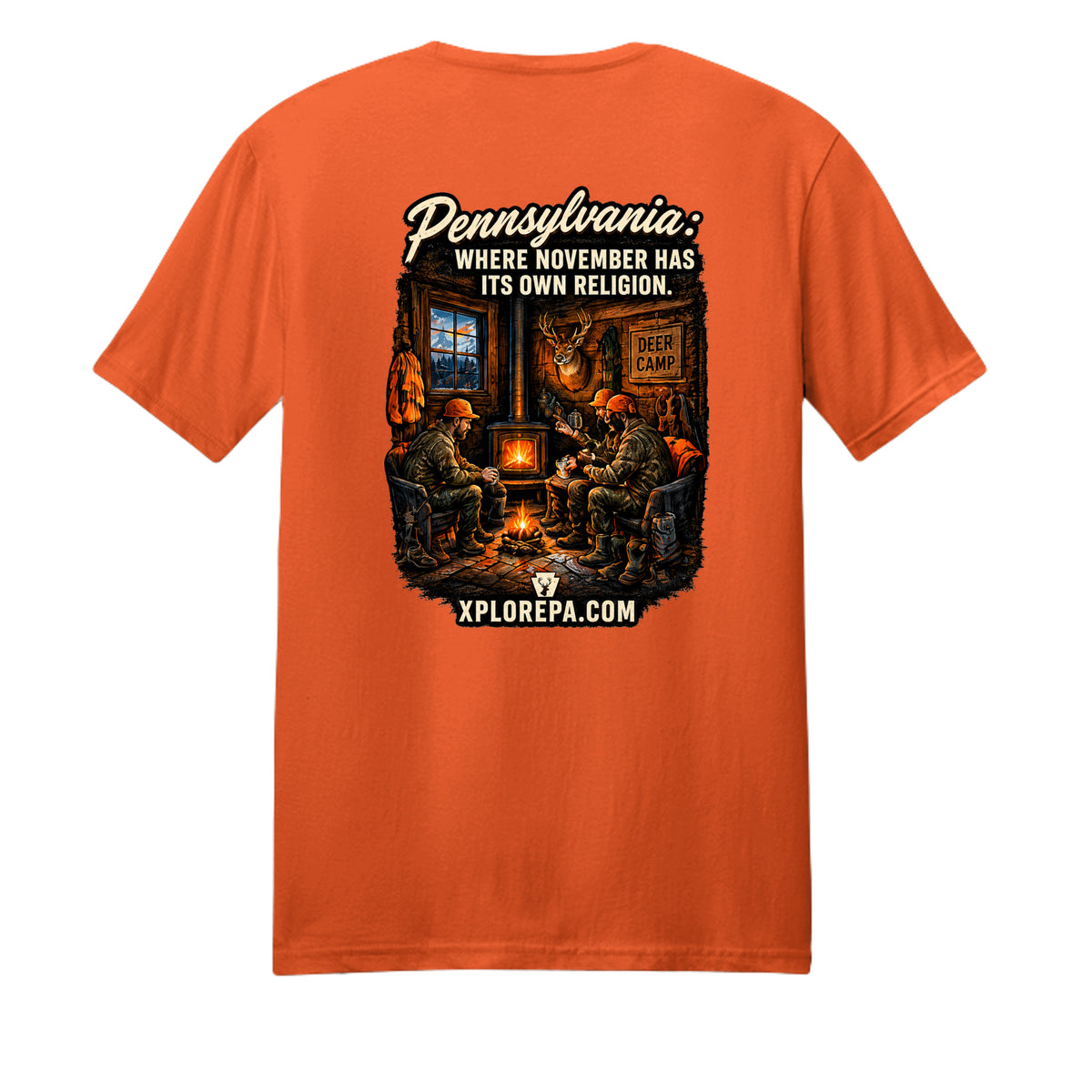Safety Orange - DM108 - BACK