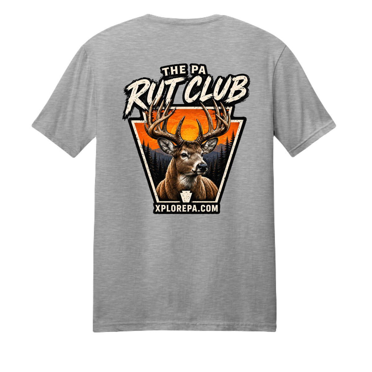Light Heather Grey - DM108 - BACK