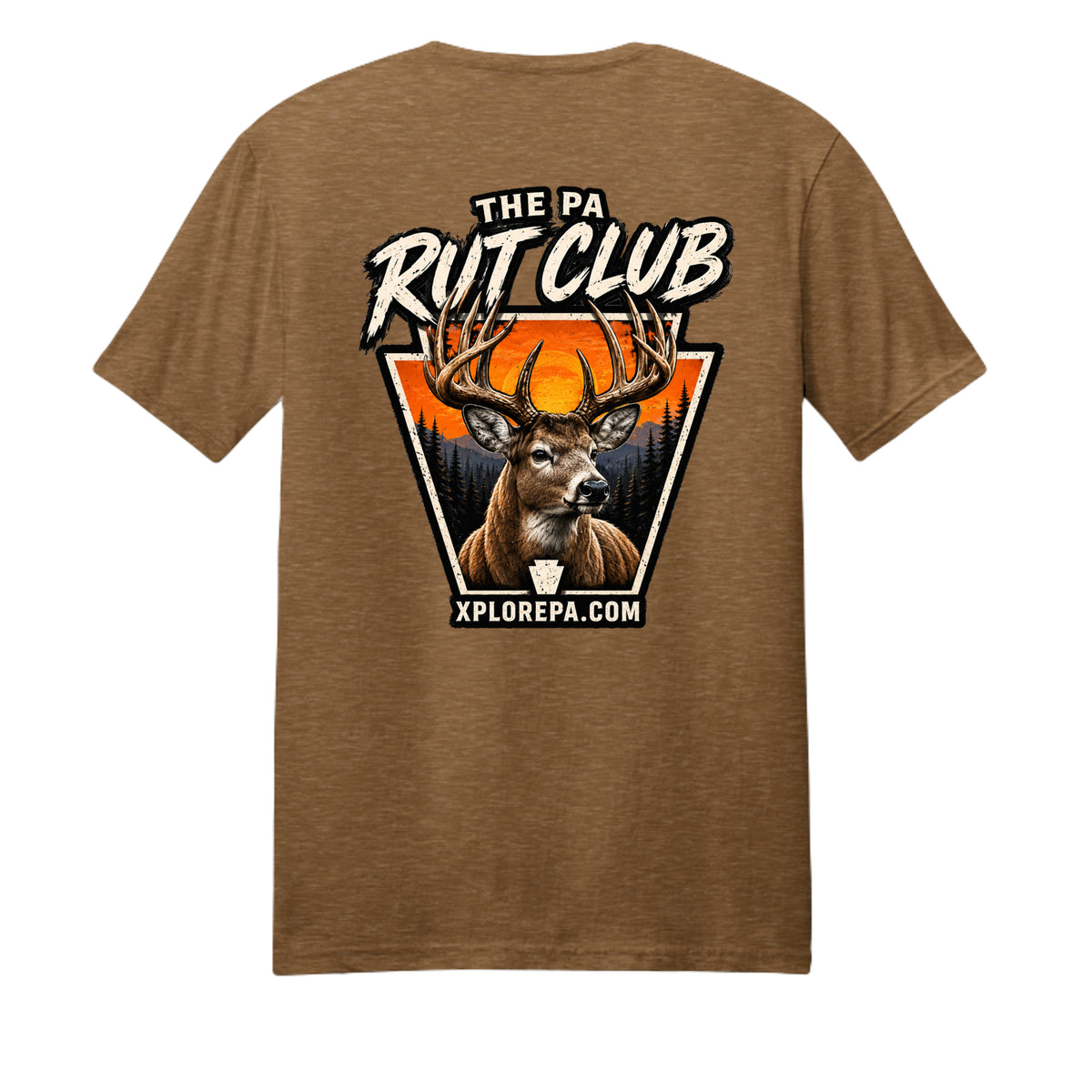 Duck Brown Heather - DM108 - BACK
