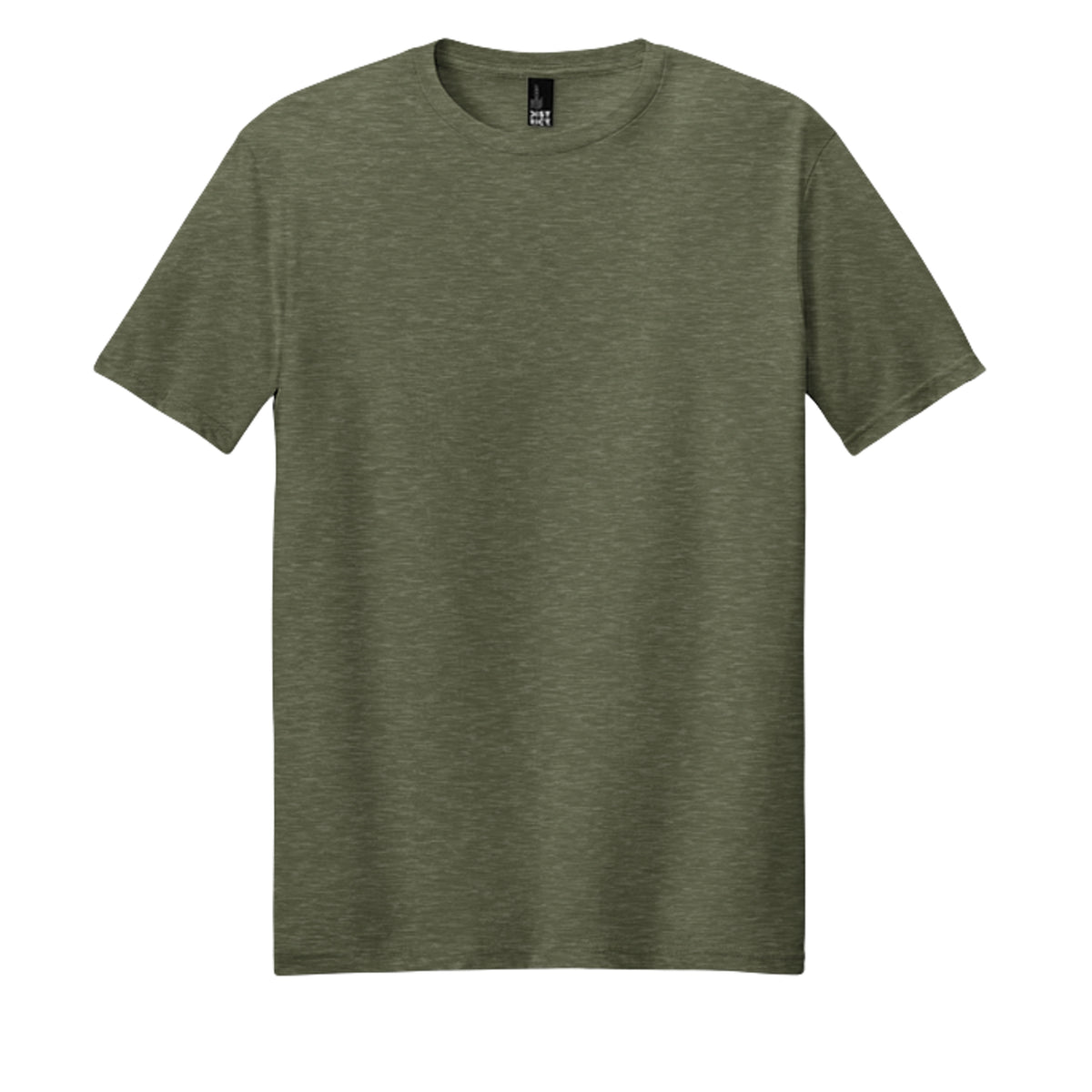 Heathered Olive - DM108 - FRONT
