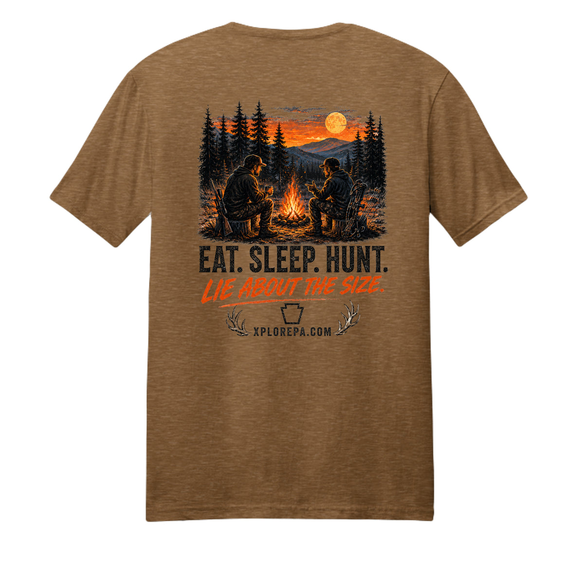 Duck Brown Heather - DM108 - BACK
