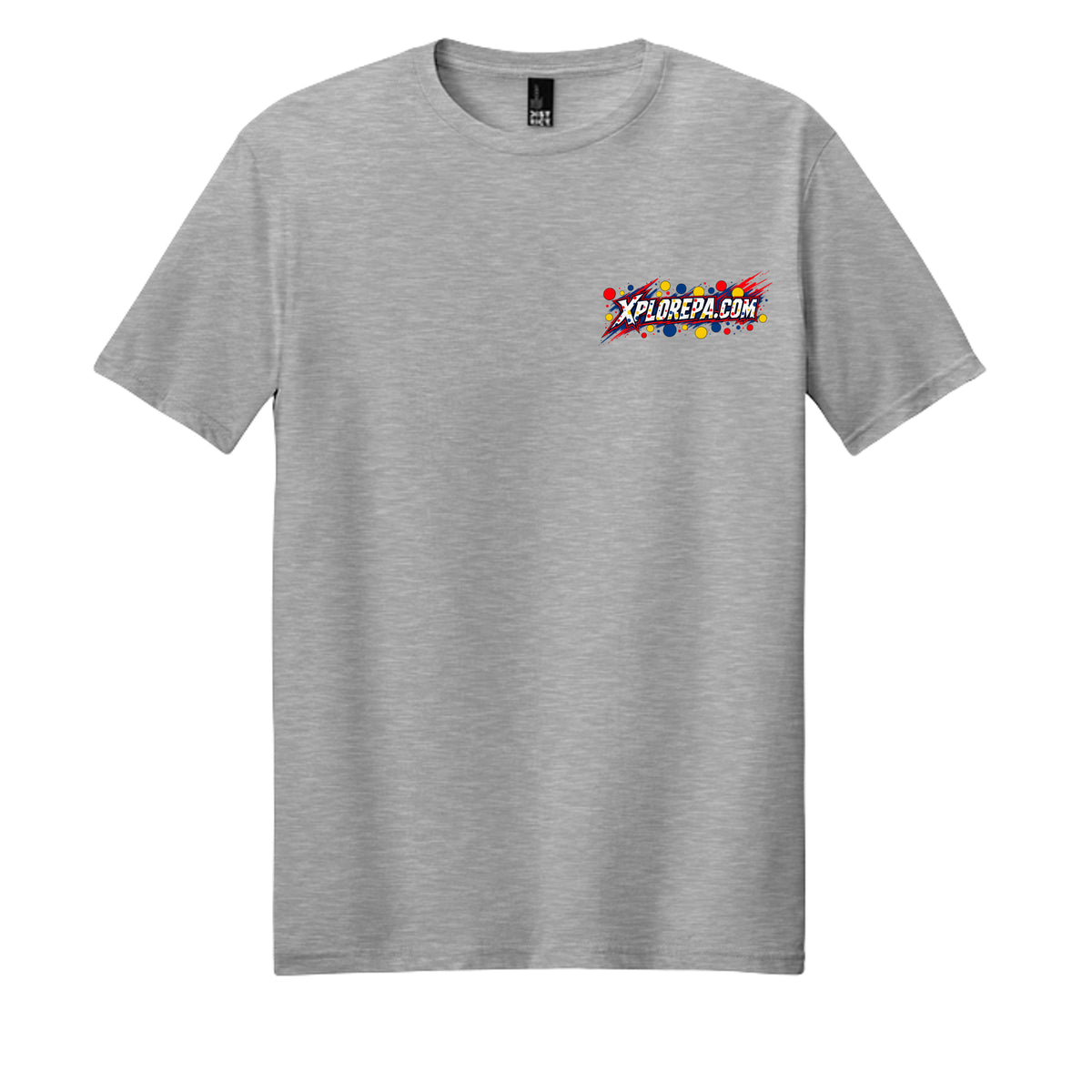 Light Heather Grey - DM108 - FRONT